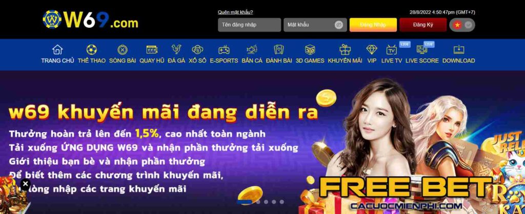 Ưu đãi hoàn tiền Vn123 - Vn123